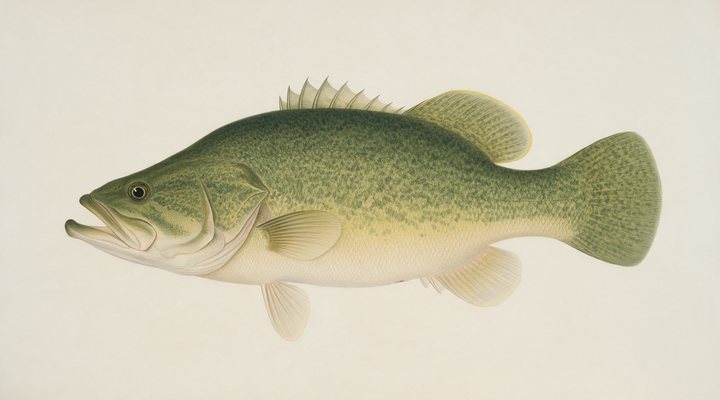 Murray cod field-guide illustration