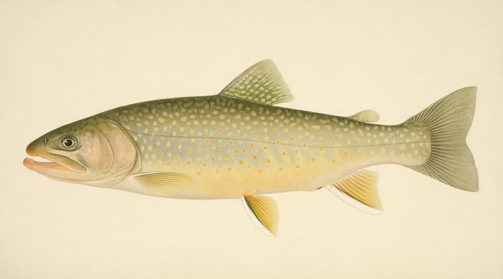 Bull trout illustration